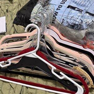 Assorted Velvet Hangers